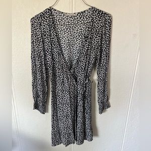 Abercrombie & Fitch Wrap Mini-Dress